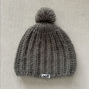 Neff Grey Knit Hat